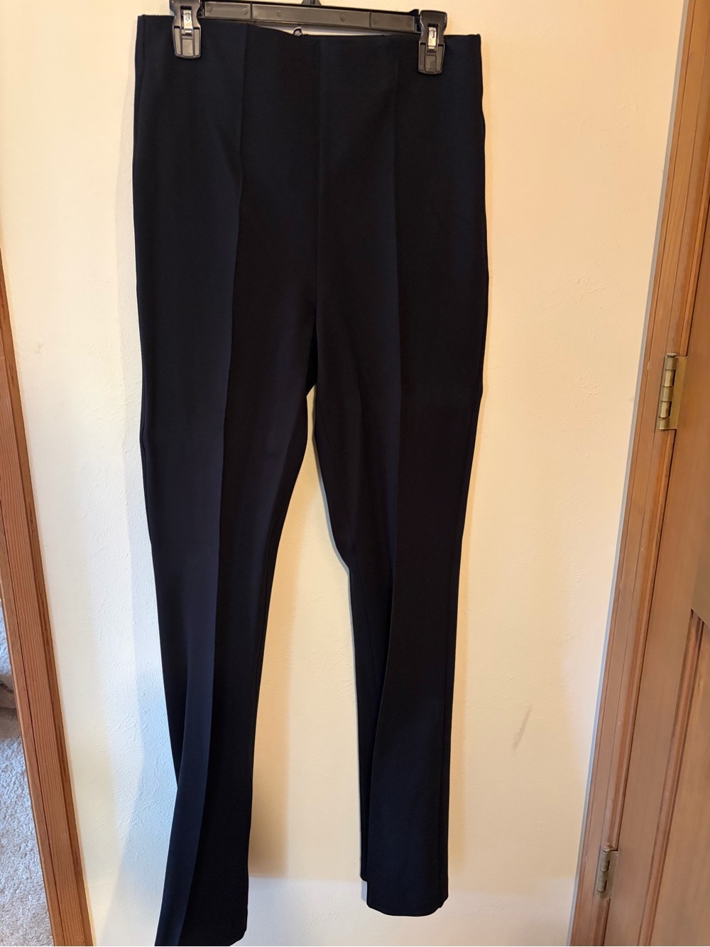 SPANX NWOT Black Dress Pants size LG Tall